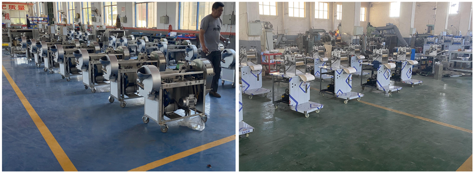 多功能包子機加工生產車間